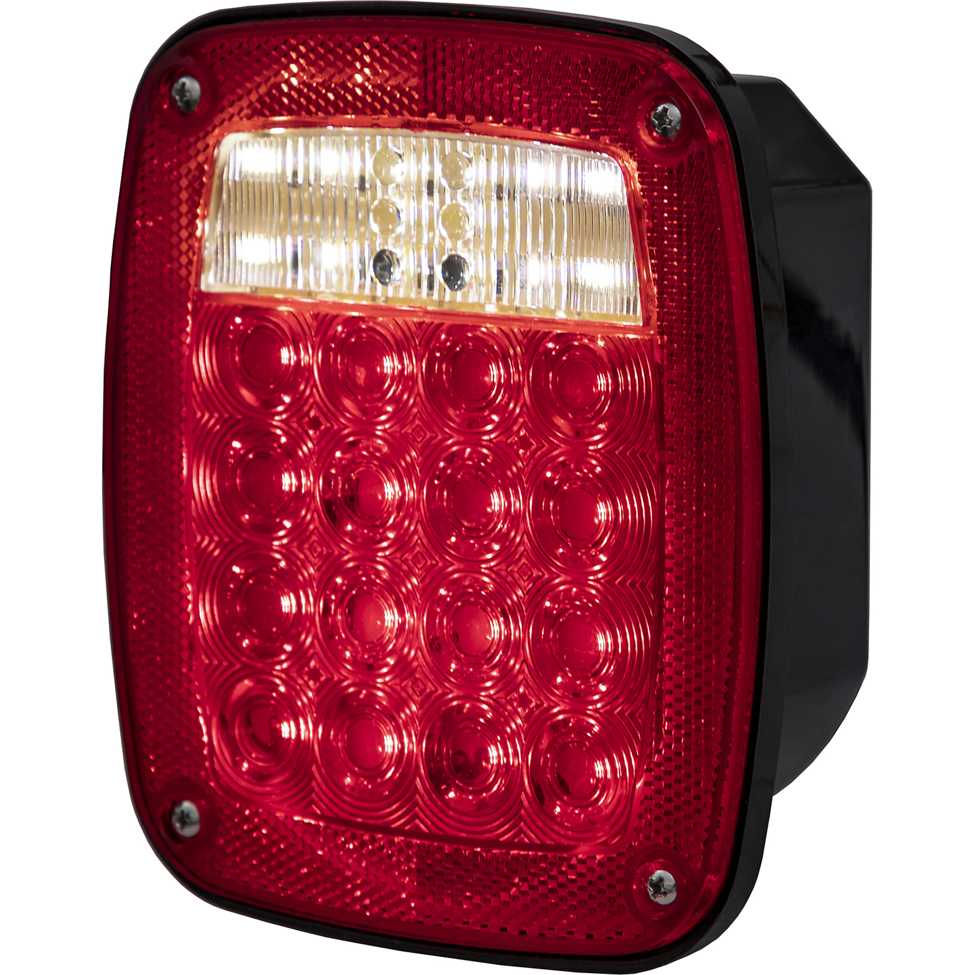 Buyers Products, Passenger Side 5.75in. Red Stop/Turn/Tail Light, Light Type LED, Lens Color Red, Included (qty.) 1 Model# 5626734